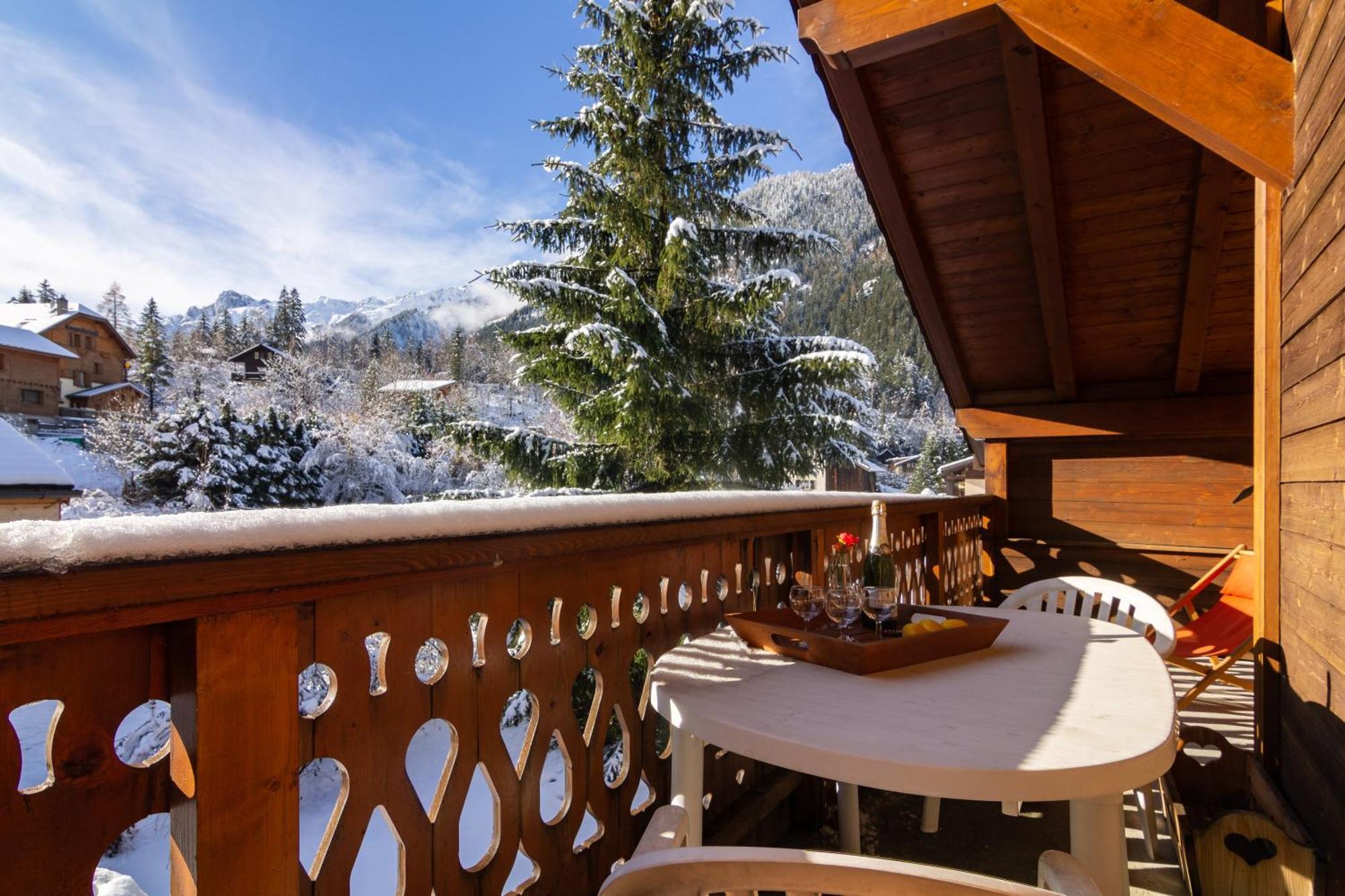Appartement Les Drus 118 - Happy Rentals Chamonix Buitenkant foto