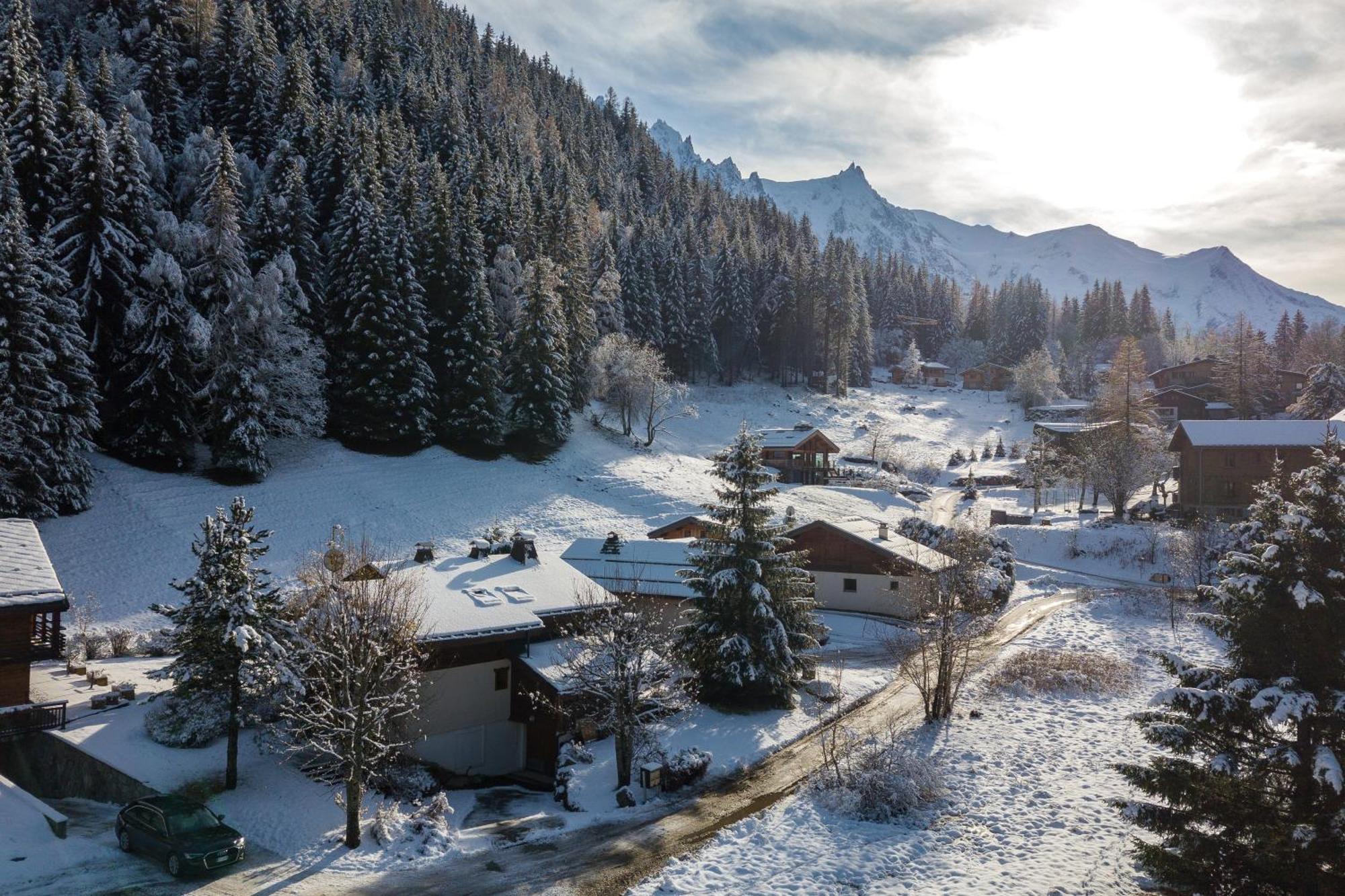 Appartement Les Drus 118 - Happy Rentals Chamonix Buitenkant foto